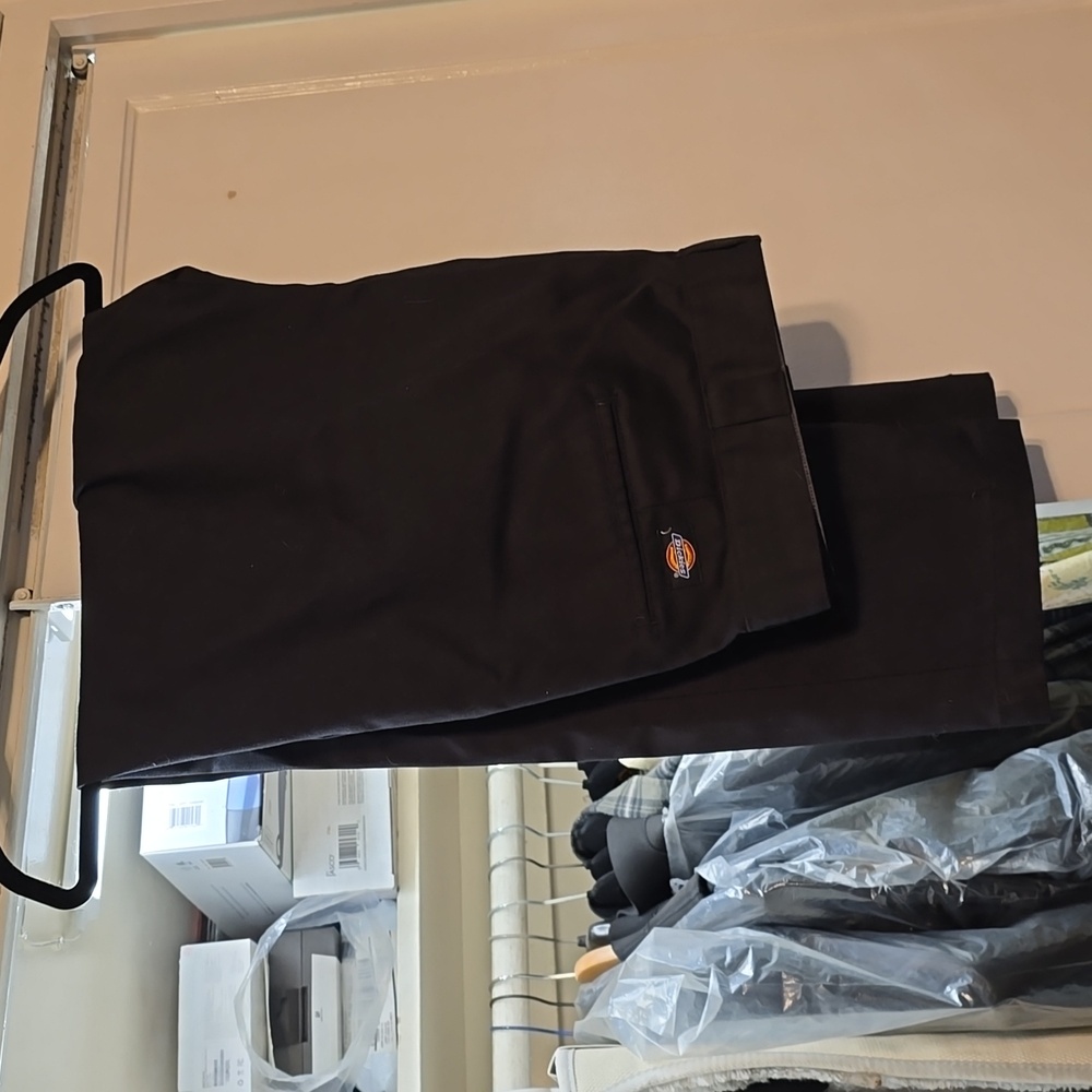Mens Dickies dress pants navey blue 40×30
